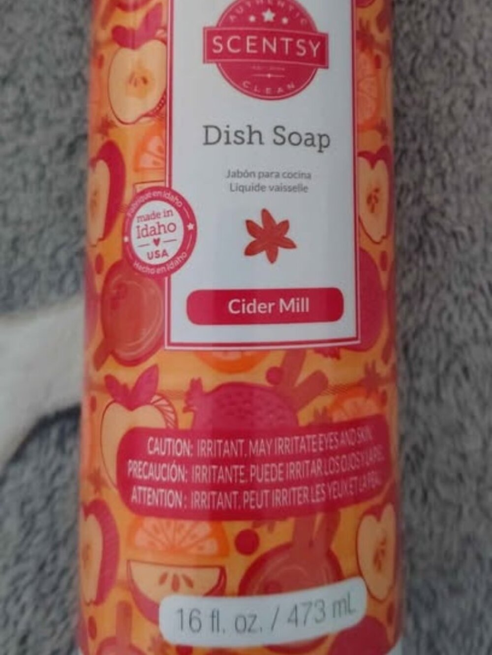 Scentsy Cider Mill Dish Soap